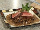 Chateaubriand Beef Tenderloin With Mushrooms