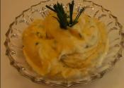 Cheddar-monterey Jack Cheese Whipped Potatoes With Chives