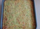 Cheese And Bacon Zucchini Slice