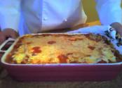 Cheese Stuffed Canneloni In Tomato Sauce