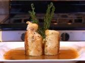 Cheese & Fruit Stuffed Chicken In Cider Sauce Paired With Kim Crawford Sauvignon