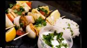 Pan Grilled Potato Chicken Paneer Cheese