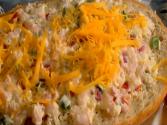 Cheesy Garlic Shrimp Loaf