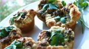 Cheesy Mushroom Tarts