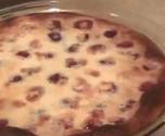 Baked Cherry And Heavy Cream Clafoutis