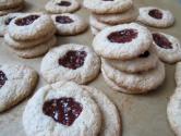 Chewy Raspberry Walnut Meringues
