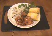 Chicken & Pork Combo Bbq Dinner