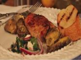 Chicken & Artichokes With Parsley Salad