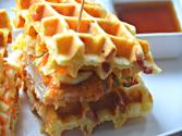  Chicken And Bacon Waffle Sandwiches