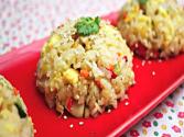 Chicken And Vegetable Fried Rice (닭 야채 볶음밥)