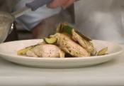 Pan Seared Chicken And Zucchini With A Chervil Pan Sauce
