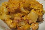 Delectable Chicken Bacon Mac And Cheese Bake