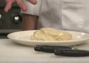 Pan Seared Chicken Breast With Low-fat Sour Cream Mustard Sauce