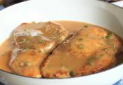 Chicken Breasts In A Chipotle & Green Onion Gravy