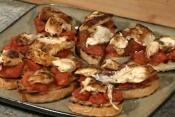 Tomato Chicken Bruschetta