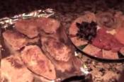 French Chicken Cordon Bleu And Peppercorn Sauce
