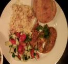 Chicken, Couscous And Salad Dinner