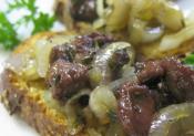 Chicken Liver Bruschetta