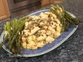 Chicken Mojito With Couscous And Roasted Asparagus