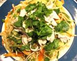 Chicken Noodle Salad With Spicy Peanut Butter