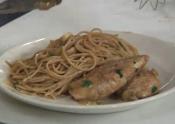 Healthy Weight Loss Diet Chicken Picatta With Mushrooms And Whole Wheat Pasta