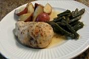 Chicken, Potato And Green Bake