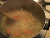 Gluten Free Chicken And Rice Noodles Soup