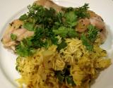 Italian Chicken With Saffron Rice