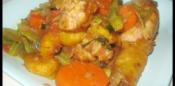 Chicken And Plantain Poulet Dg
