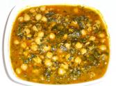 Chickpea And Spinach Curry