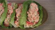 Lettuce Wrapped Chickpea And Vegetables