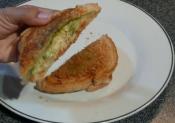 Cottage Cheese And Chili Sandwich
