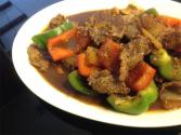 Chinese Beef And Capsicums