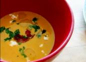 Roasted Corn Chowder With Shrimp