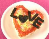 Chirashizushi For Valentine's Day