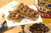 Milk Chocolate Raisin Caramel Bars