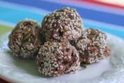 Chocolate Granola Bites With Hazelnuts