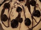 Chocolate Cherry Cheesecake Frozen Yogurt Pie
