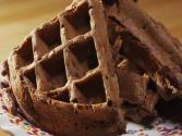 Chocolate Chocolate Chip Waffles