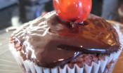 Chocolate Cherry Cupcakes
