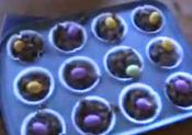 Chocolate Easter Egg Nests