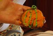 Spooky Chocolate Halloween Cookie