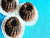 Sugar Free Chocolate Mini-bundt Cakes