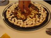 Decadent Chocolate Turtle Dessert Pizza
