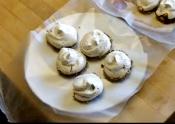 Chocolate Upon Chocolate Meringue Cookies