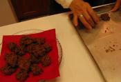 Homemade Chocolate Walnut Chow Mein Bites
