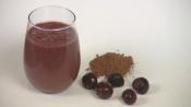 Cherry-cocoa With Banana Smoothie