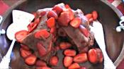 How To Make A Strawberry Chocolate Crepe Stack 
