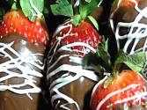 Infused Chocolate Covered Strawberries (injected With Moscato)