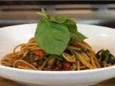 Chardonnay With Vegetarian Style Pasta